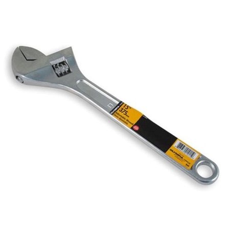 DEFENSEGUARD 15 in. Adjustable Wrench DE105327